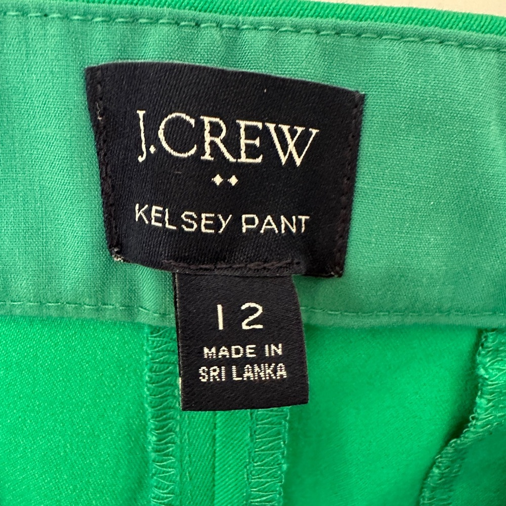 J.Crew Kelsey Pant in Green